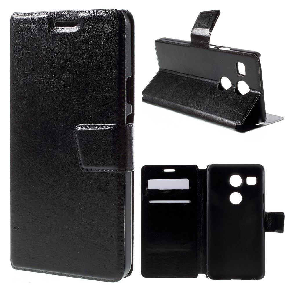 Eleganten etui "Smooth" za LG Nexus 5X - črn