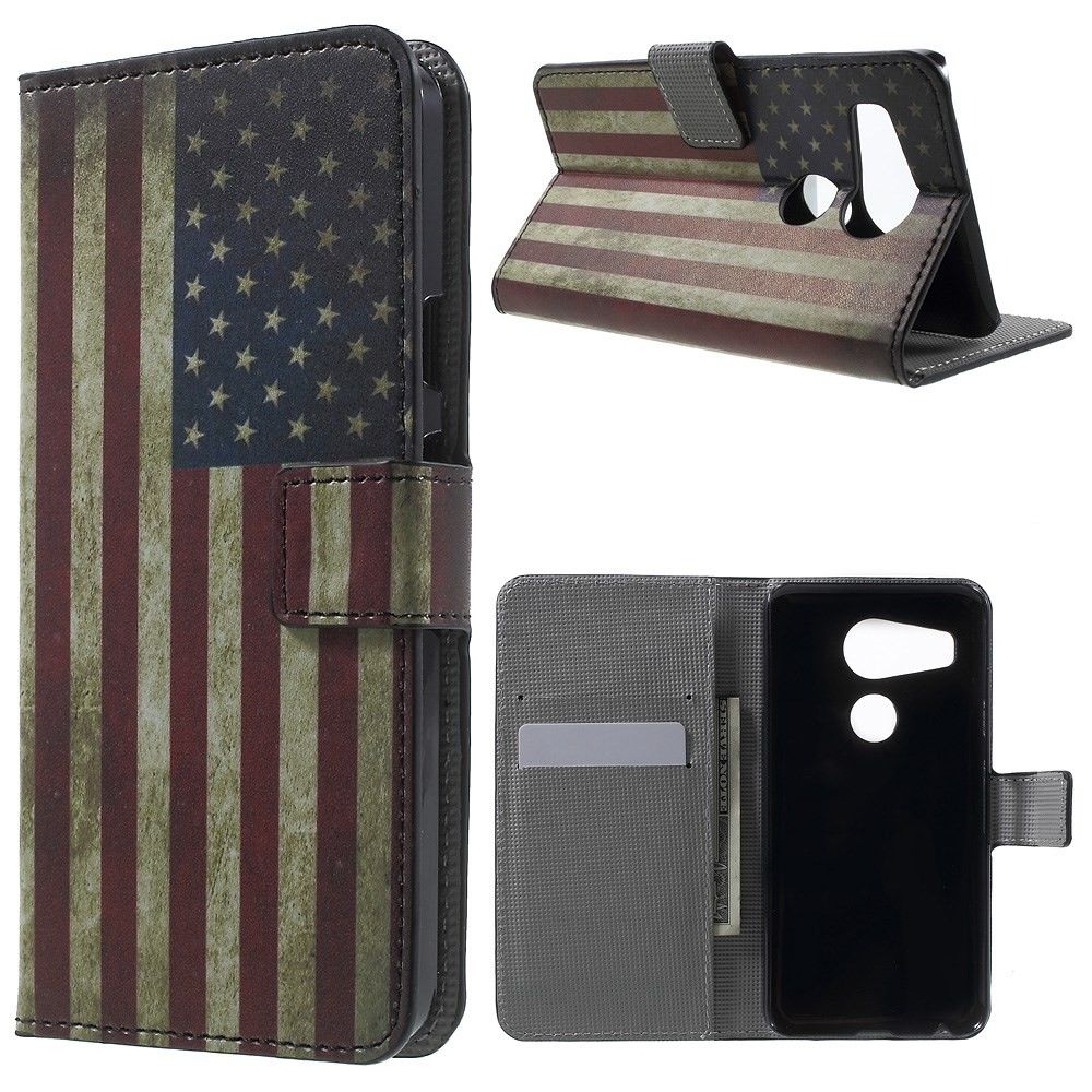 Modni etui "Retro USA" za LG Nexus 5X
