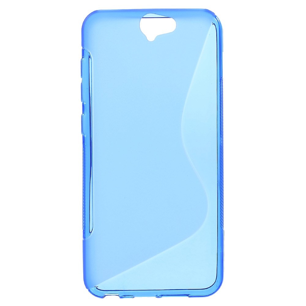 TPU gel ovitek "S-Line" za HTC One A9 - moder