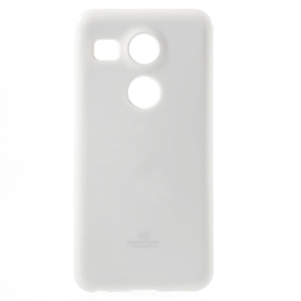 TPU gel ovitek Goospery Jelly Case za LG Nexus 5X - bel
