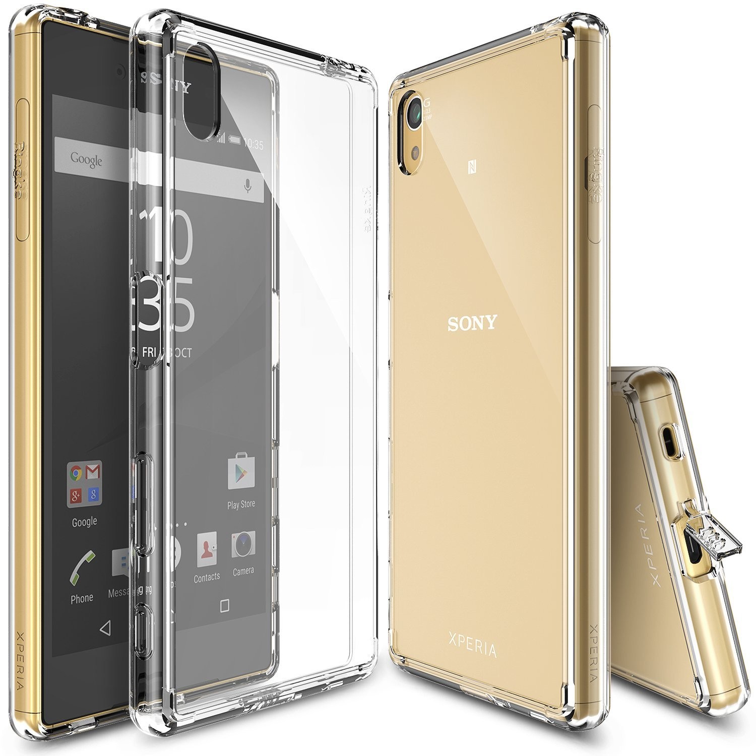 Ovitek Ringke "Fusion" za Sony Xperia Z5 / Z5 Dual - crystal view