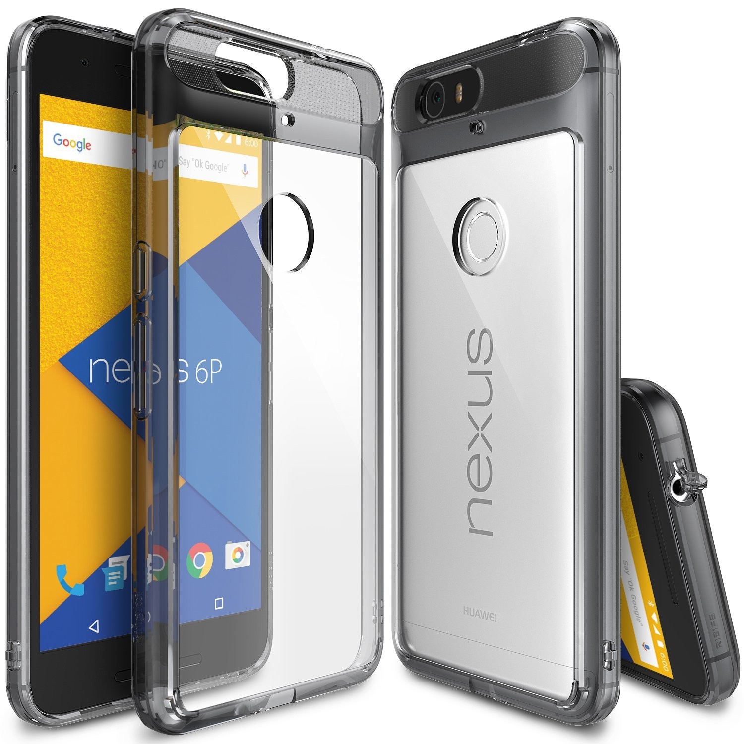 Ovitek Ringke "Fusion" za Huawei Nexus 6P - smoke black