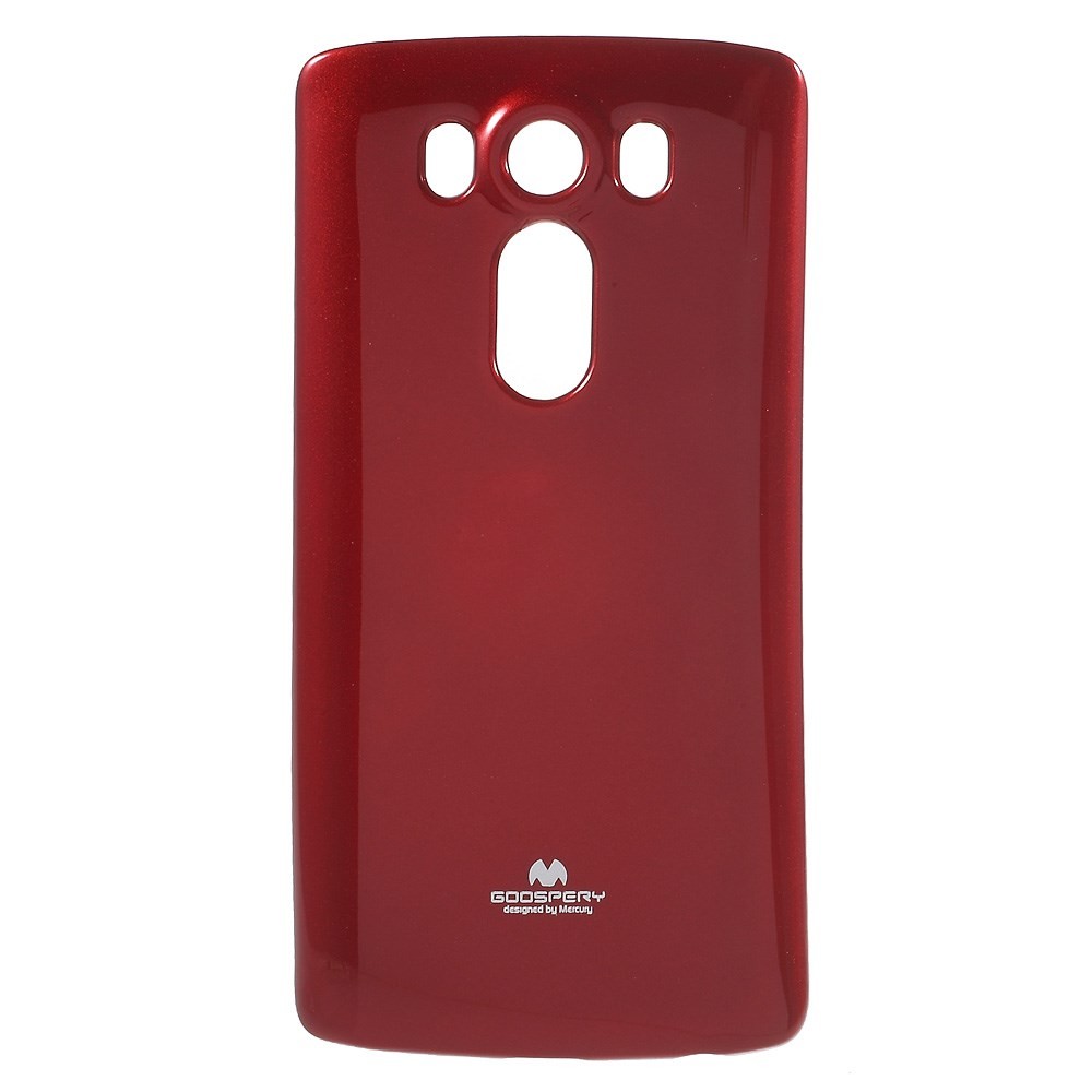 TPU gel ovitek Goospery Jelly Case za LG V10 - rdeč