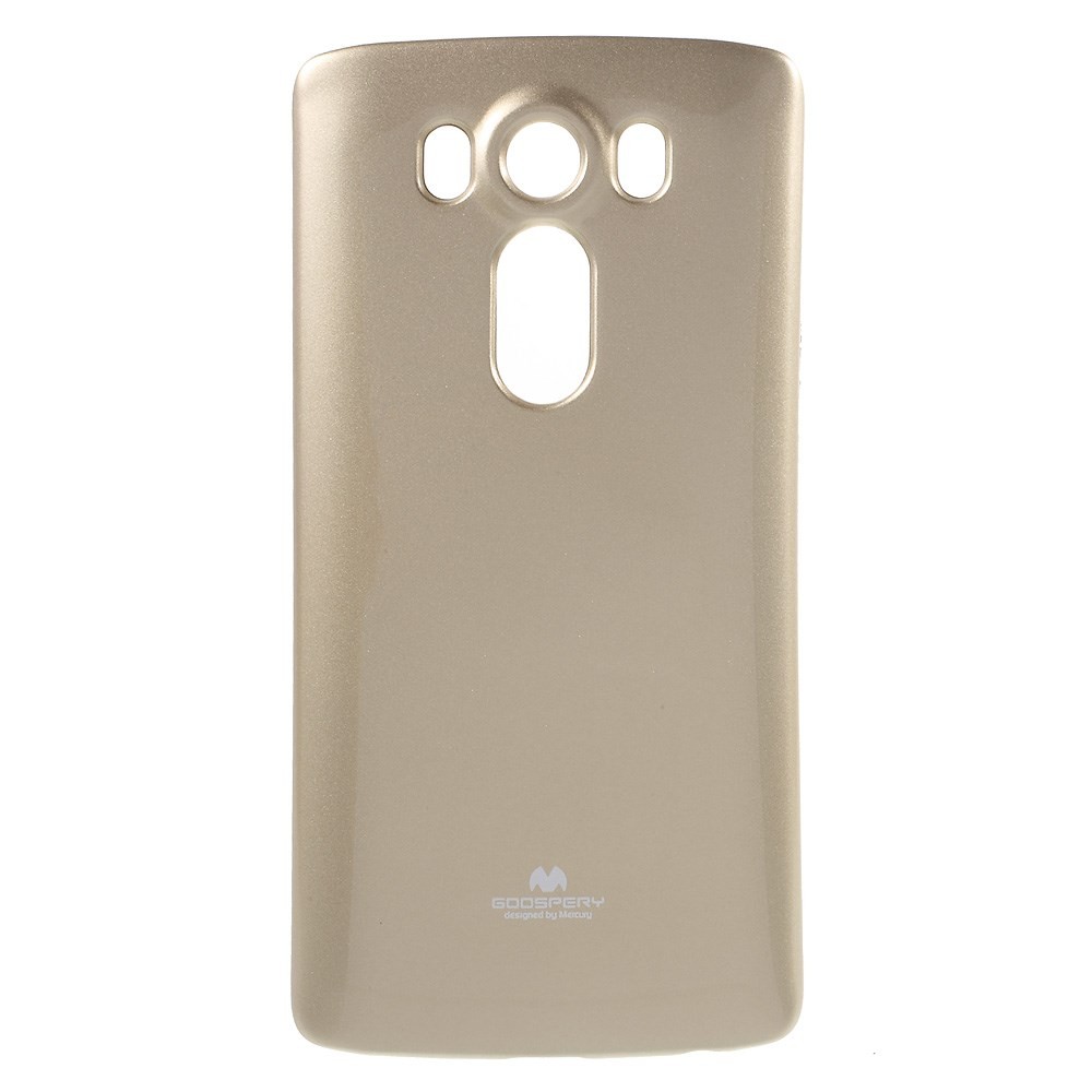 TPU gel ovitek Goospery Jelly Case za LG V10 - zlate barve