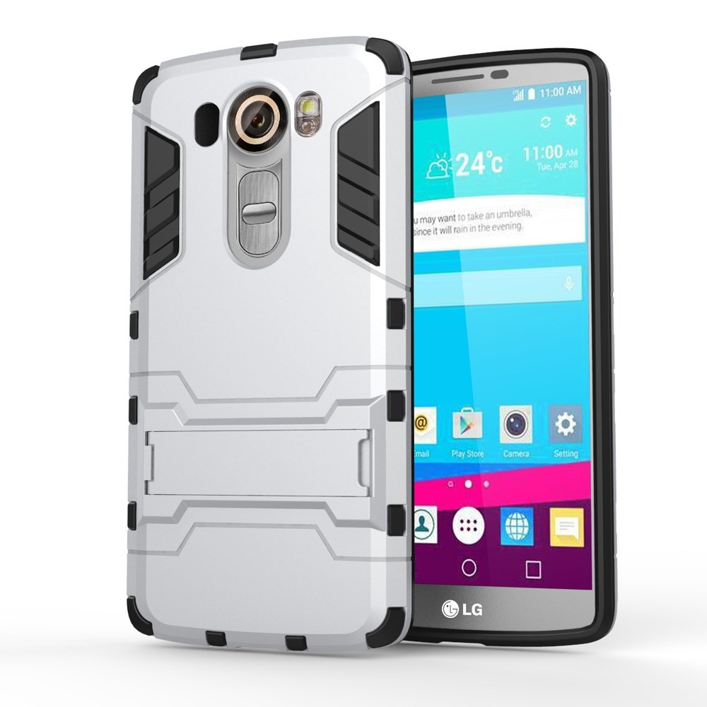 Robusten ovitek "Impact X" za LG V10 - srebrne barve