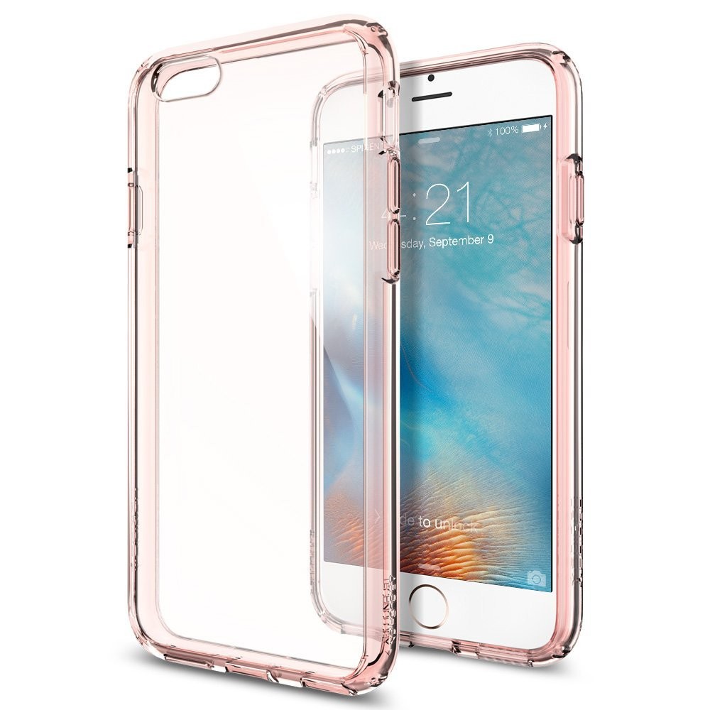 Ovitek Spigen SGP "Ultra Hybrid" za iPhone 6 / 6S - rose crystal