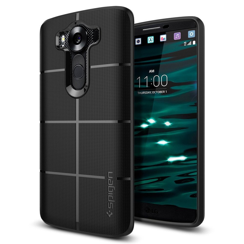 Ovitek Spigen SGP "Rugged Armor" LG V10 - black