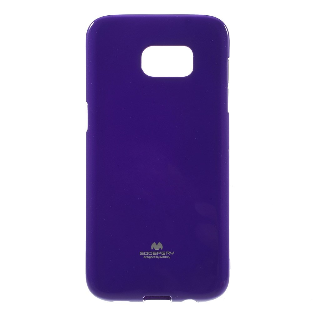 TPU gel ovitek Goospery Jelly Case za Samsung Galaxy S7 Edge - vijoličen