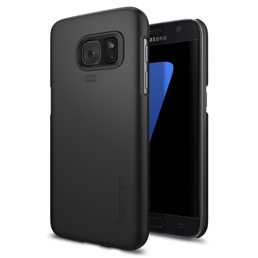 Ovitek Spigen "Thin Fit" za Samsung Galaxy S7 - black