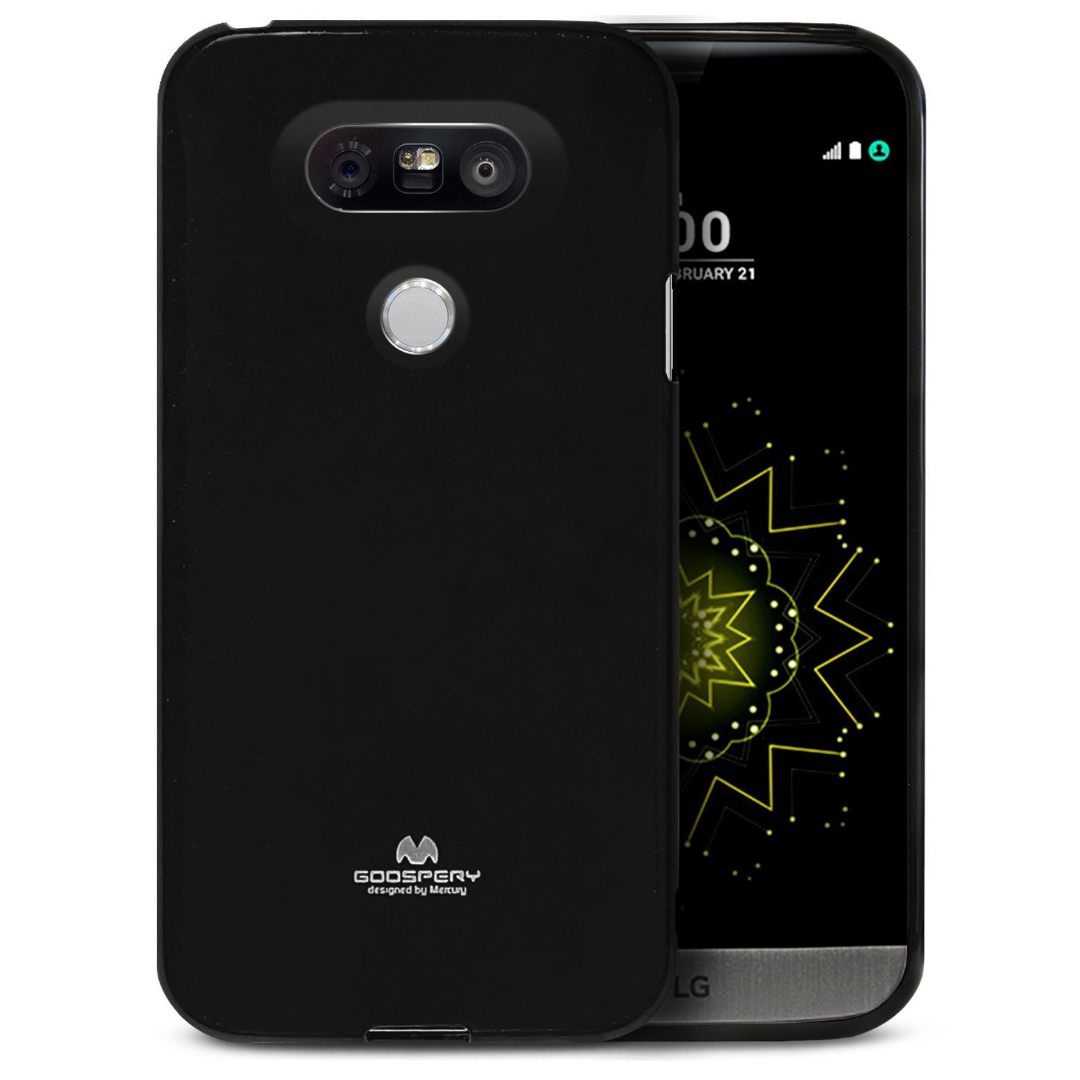 TPU gel ovitek Goospery Jelly Case za LG G5 - črn