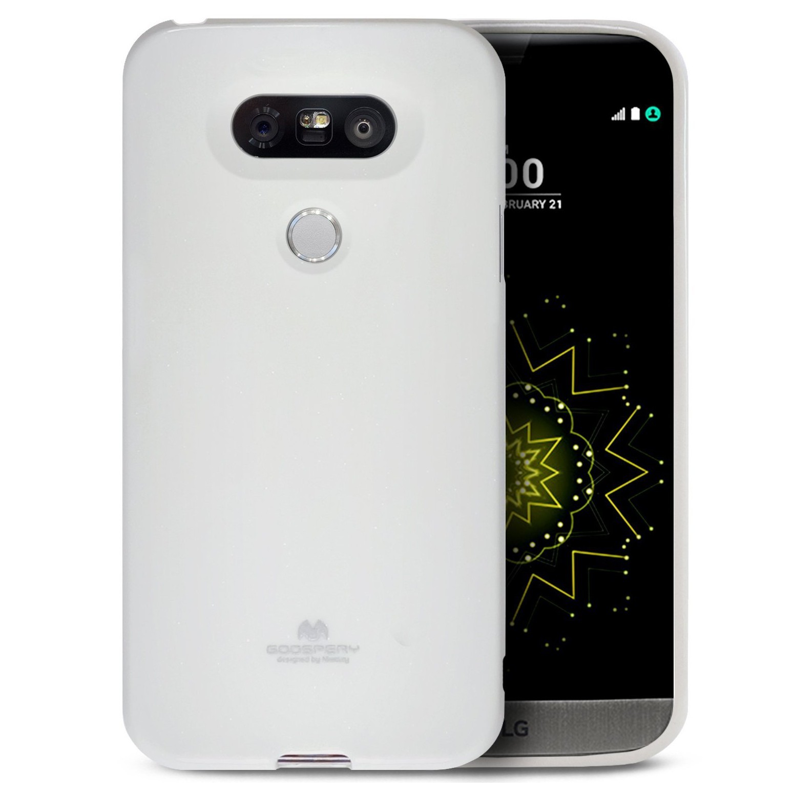 TPU gel ovitek Goospery Jelly Case za LG G5 - bel