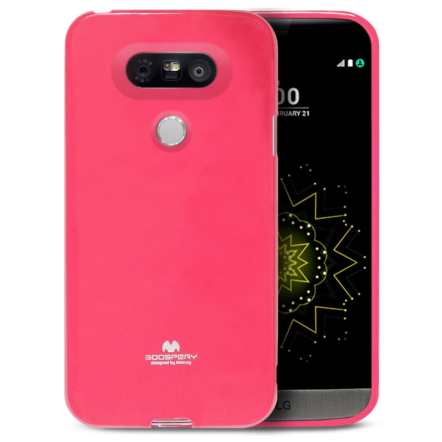 TPU gel ovitek Goospery Jelly Case za LG G5 - magenta