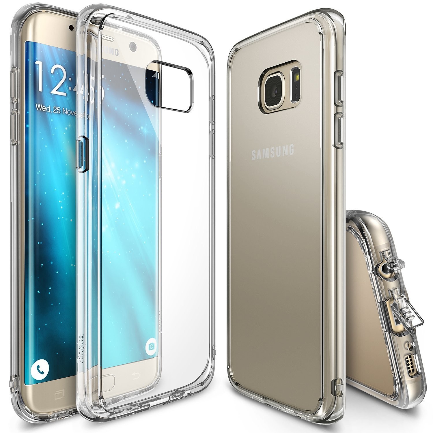 Ovitek Ringke "Fusion" za Samsung Galaxy S7 - crystal view