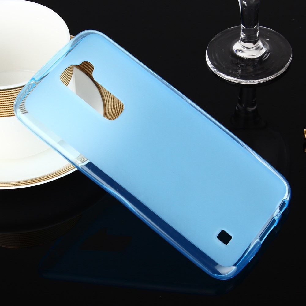 TPU gel ovitek za LG K10 - moder