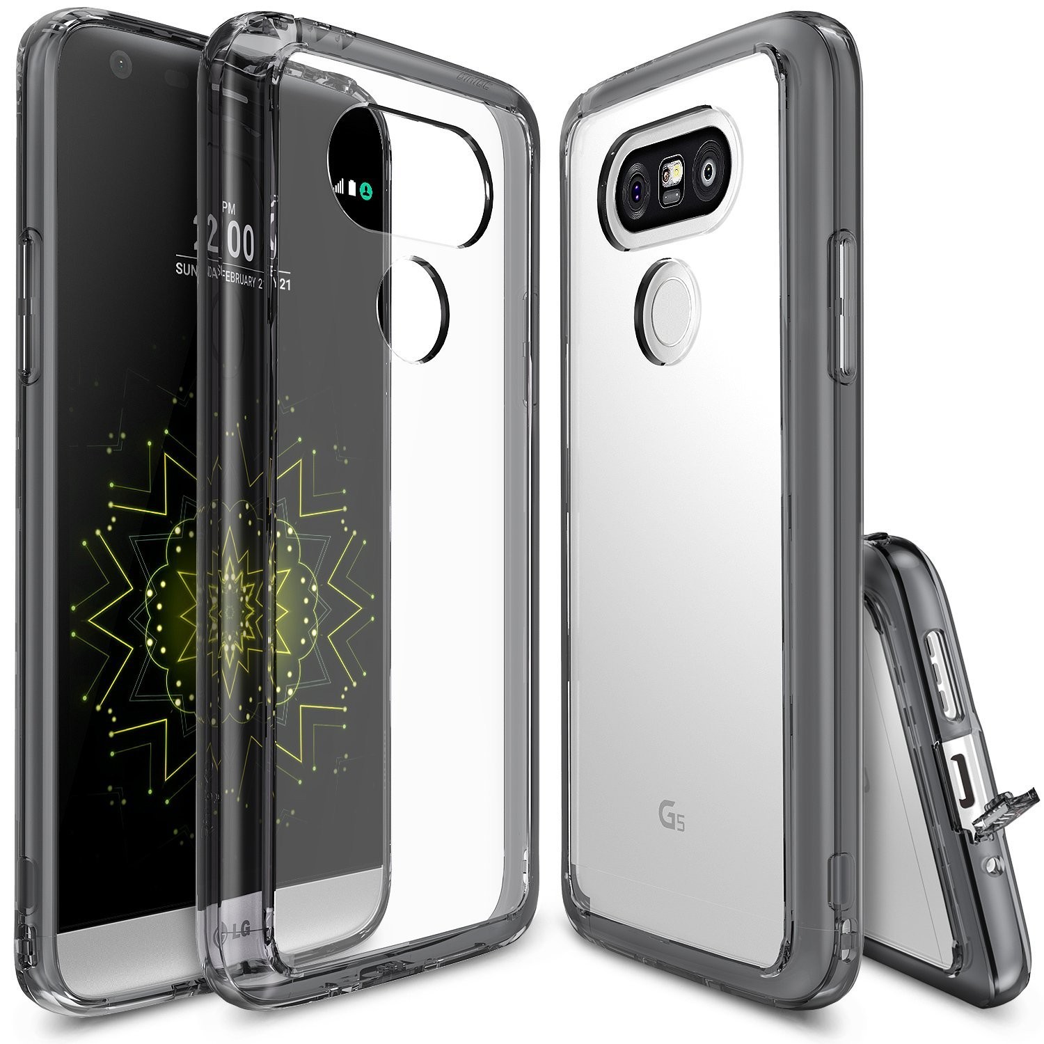 Ovitek Ringke "Fusion" za LG G5 - smoke black