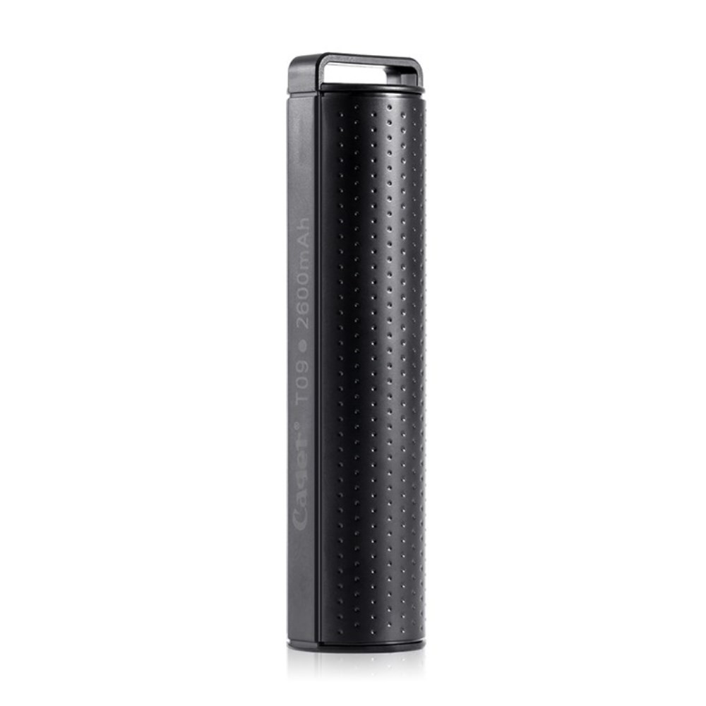 Power bank "Oval" - 2600 mAh - črna