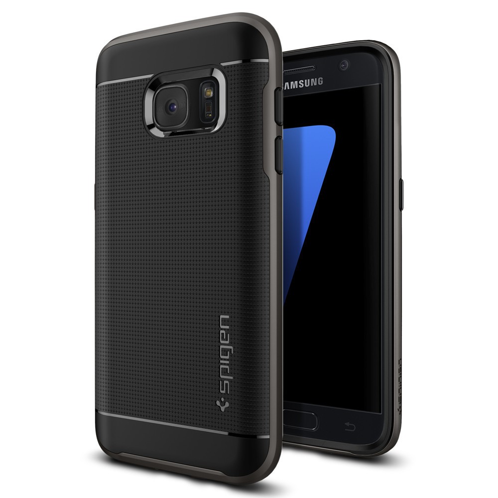 Ovitek Spigen "Neo Hybrid" za Samsung Galaxy S7 - gunmetal