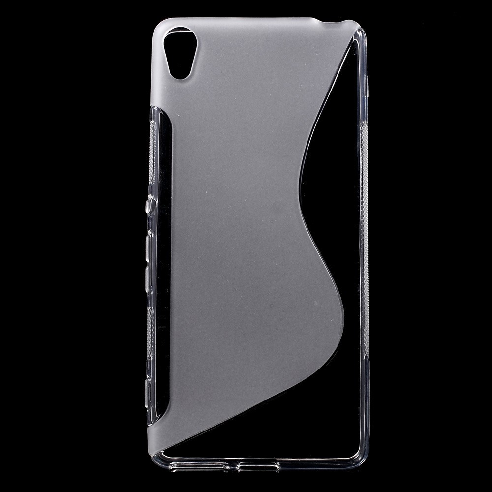 TPU gel ovitek "S-Line" za Sony Xperia XA - siv