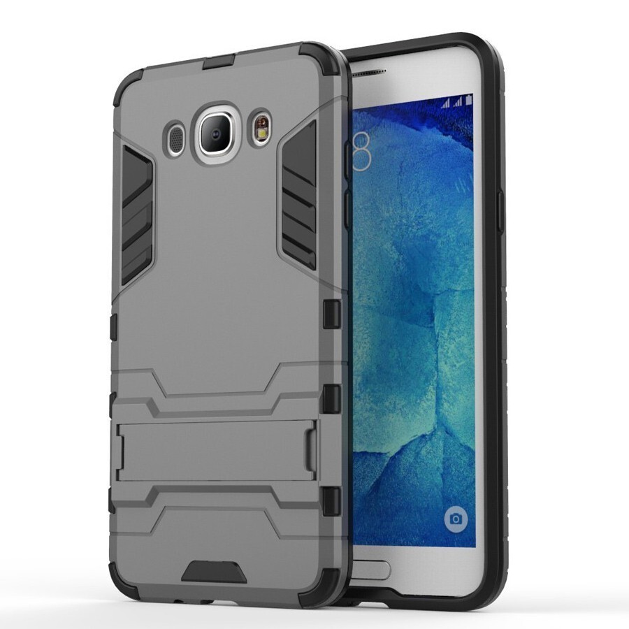 Robusten ovitek "Impact X" za Samsung Galaxy J7 (2016) - siv
