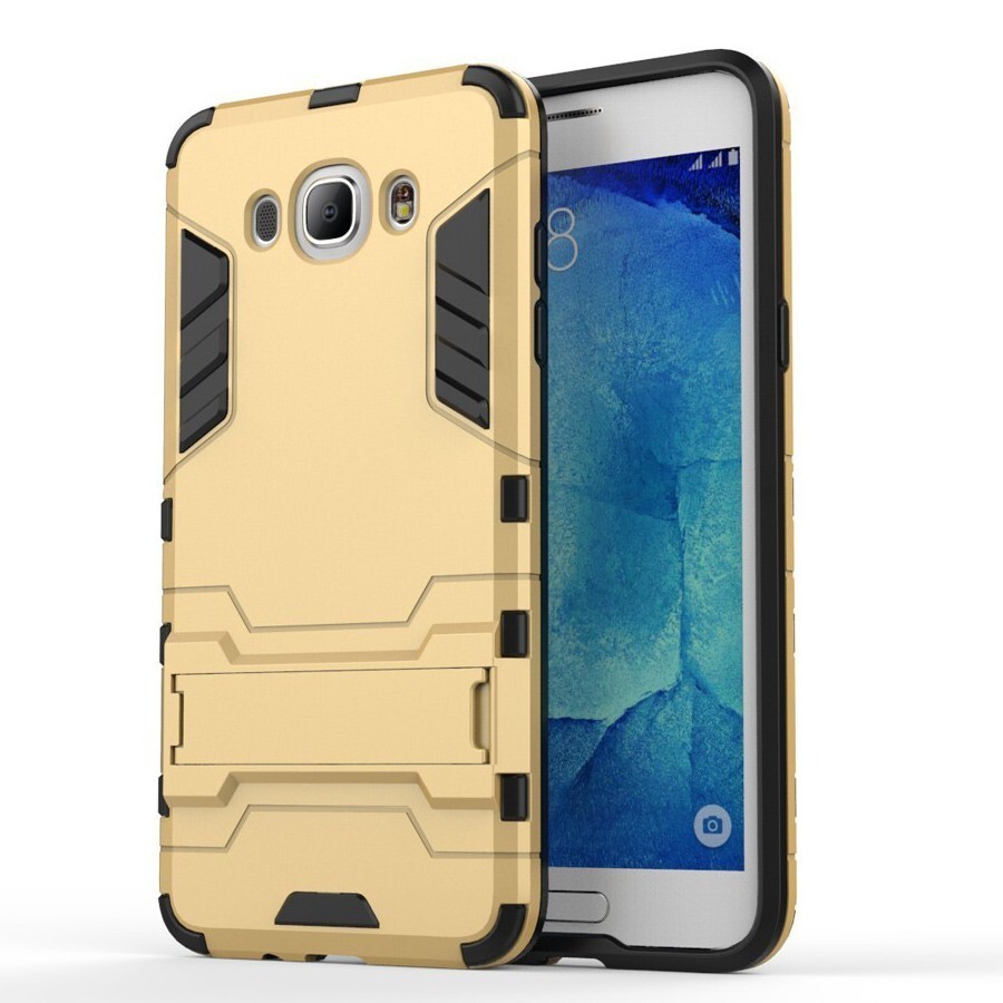 Robusten ovitek "Impact X" za Samsung Galaxy J7 (2016) - zlate barve