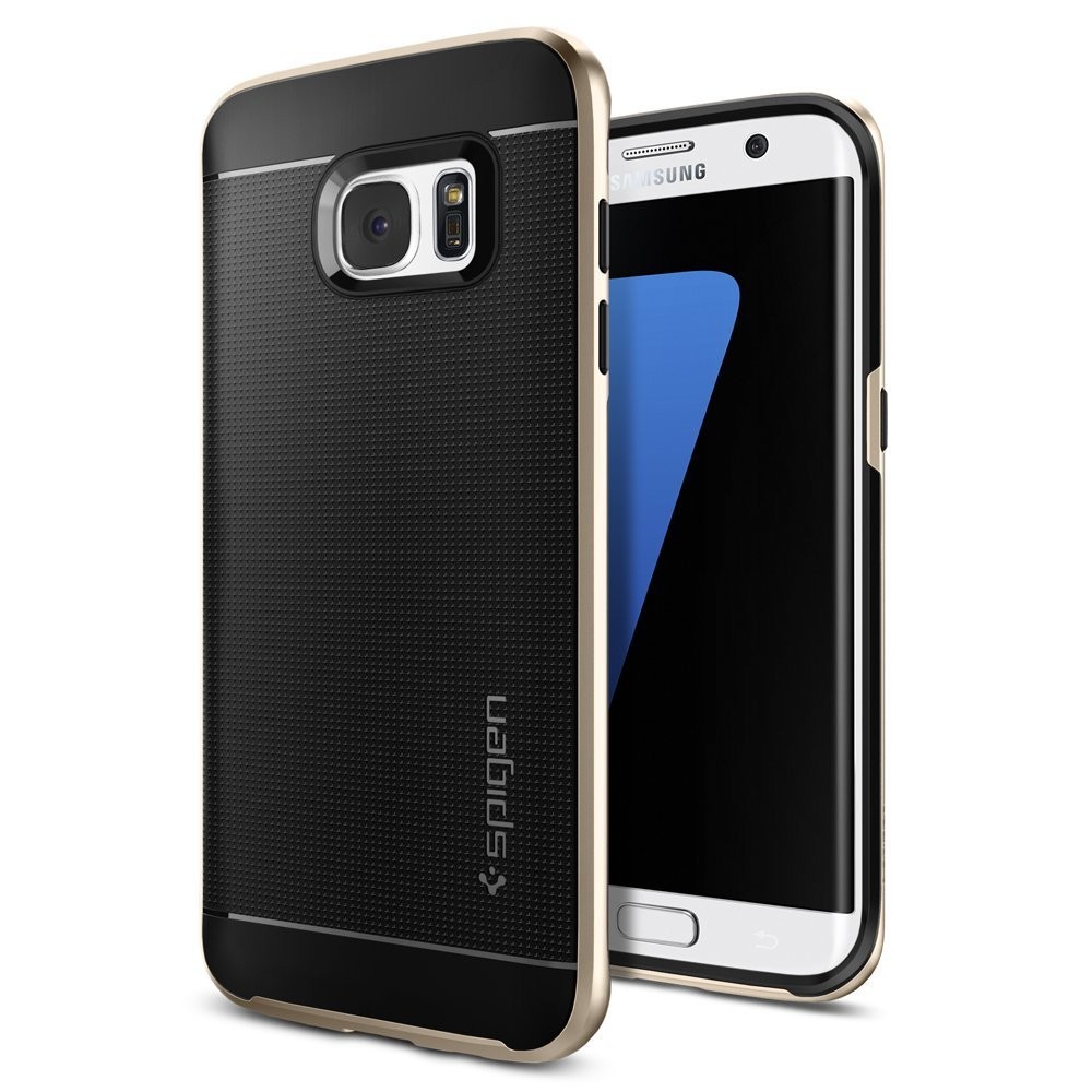 Ovitek Spigen "Neo Hybrid" za Samsung Galaxy S7 Edge - champagne gold