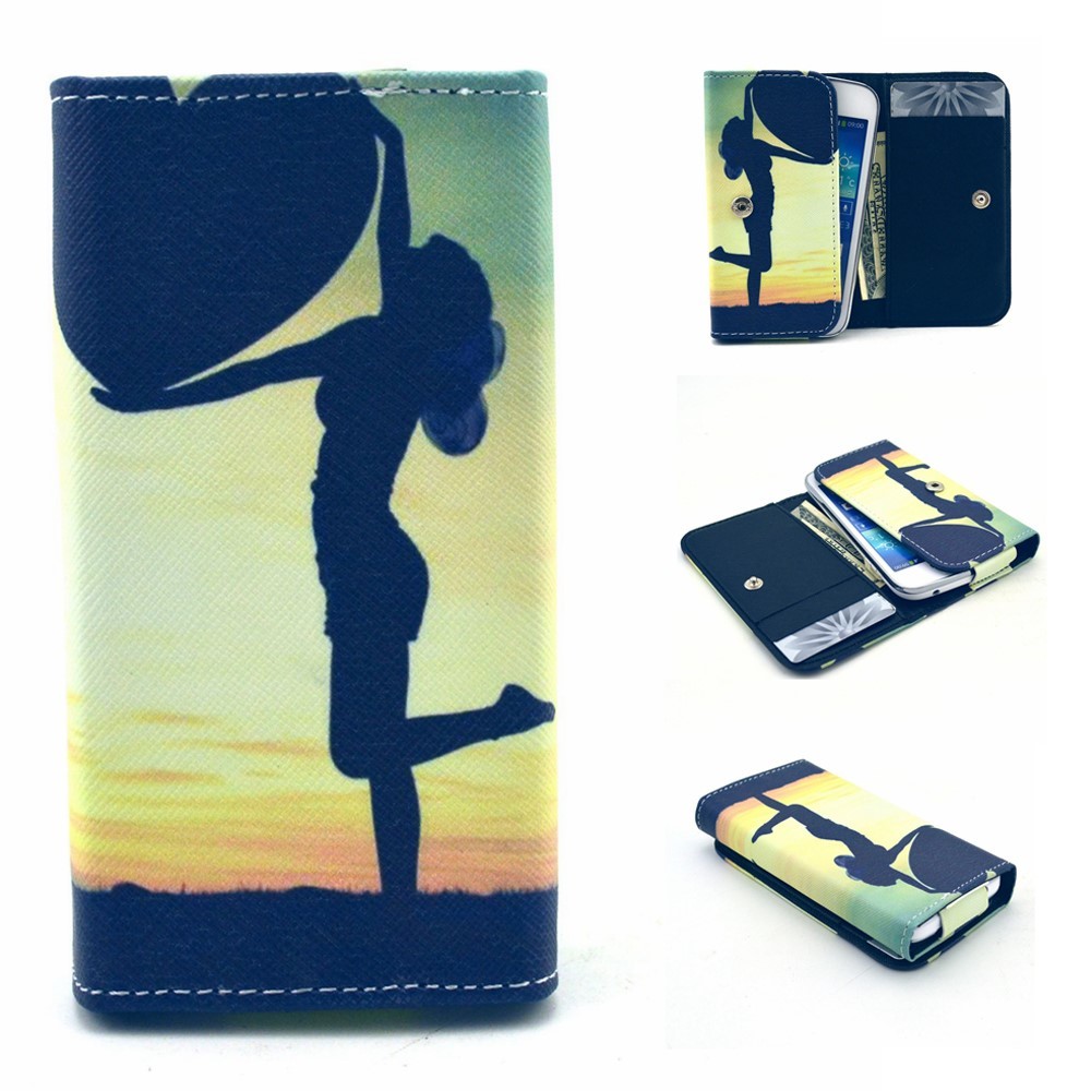 Univerzalen etui "Sunset Heart" za mobilne naprave do 15.5 x 8 cm
