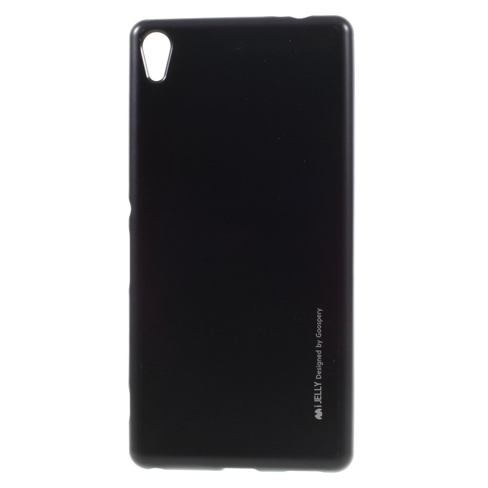 TPU gel ovitek Goospery iJelly Case za Sony Xperia XA - črn