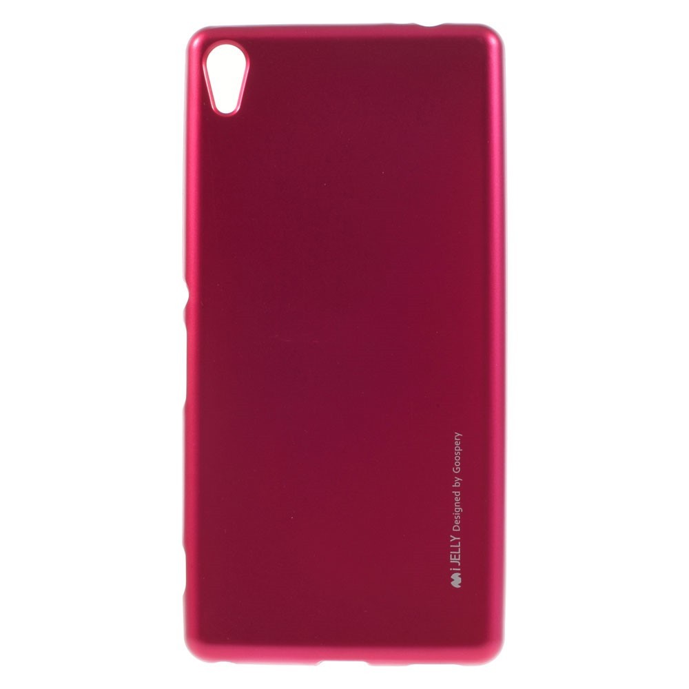 TPU gel ovitek Goospery iJelly Case za Sony Xperia XA - magenta