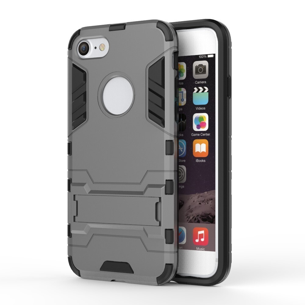 Robusten ovitek "Impact X" za iPhone SE 2020 / iPhone 8 / iPhone 7 - siv