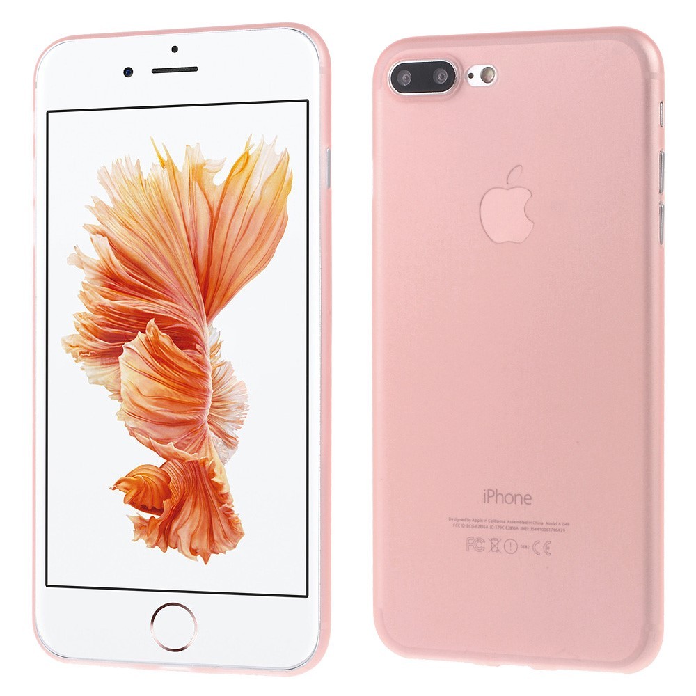 Ultra tanek trden 0.3 mm ovitek za iPhone 7 Plus - roza