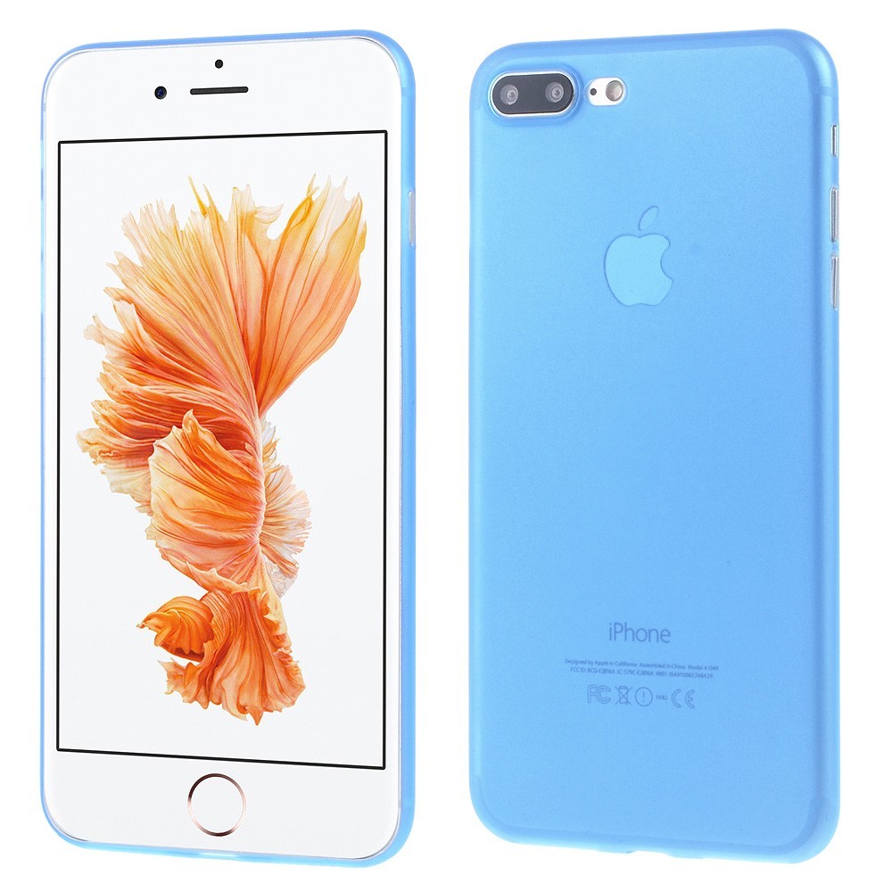 Ultra tanek trden 0.3 mm ovitek za iPhone 7 Plus - moder