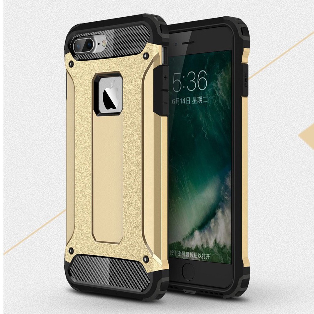 Robusten ovitek "Rock" za iPhone 7 Plus - zlate barve