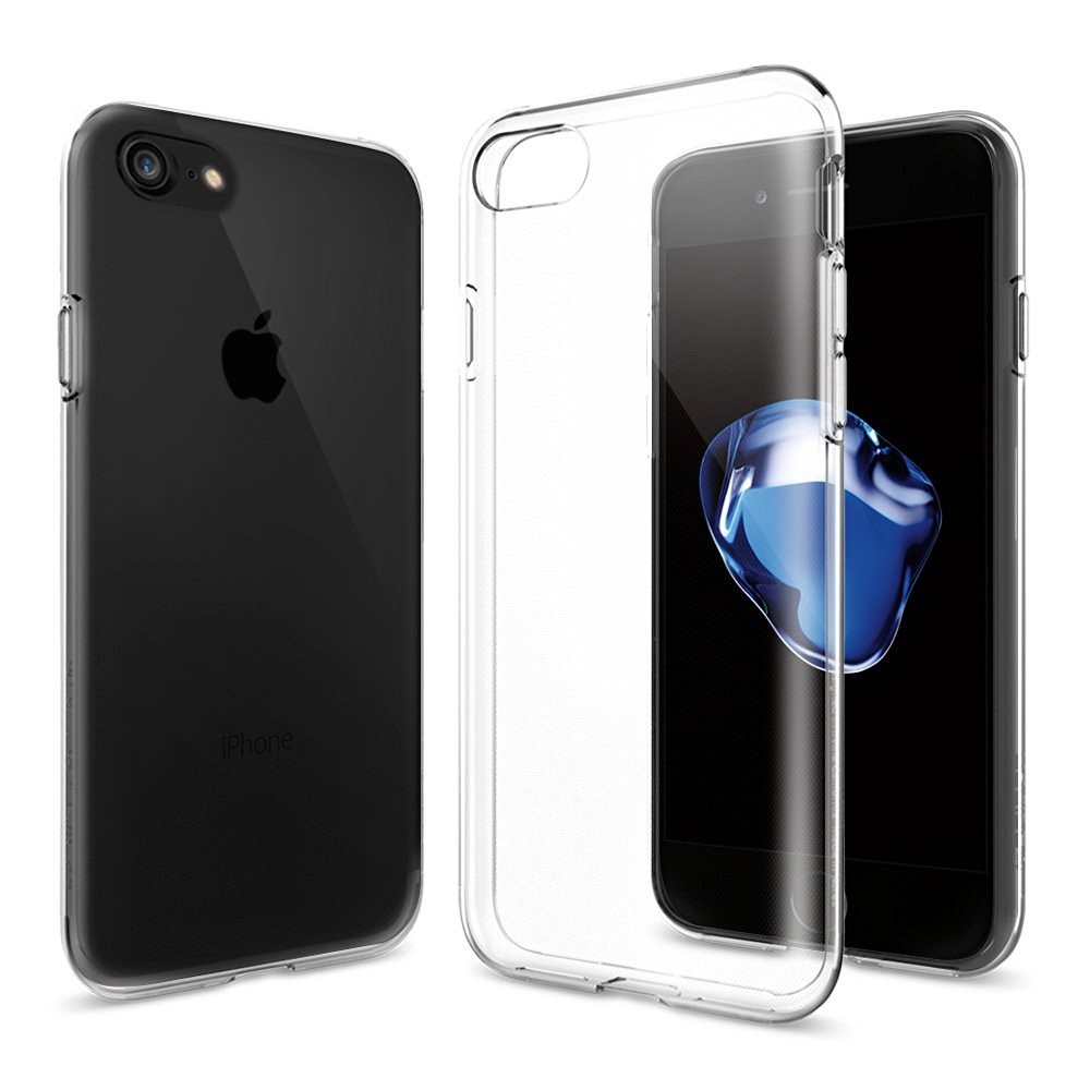 Ovitek Spigen "Liquid Crystal" za iPhone 8 / iPhone 7