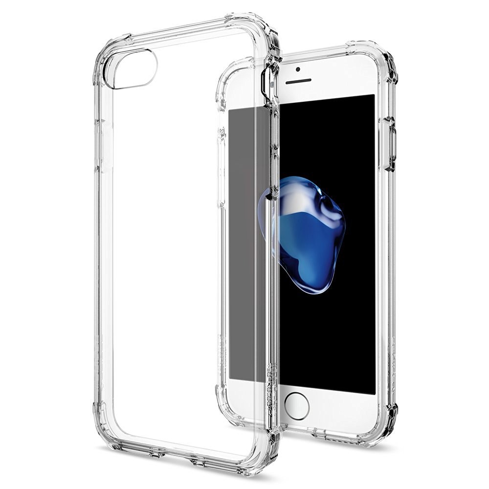Ovitek Spigen "Crystal Shell" za iPhone 8 / iPhone 7 - clear crystal