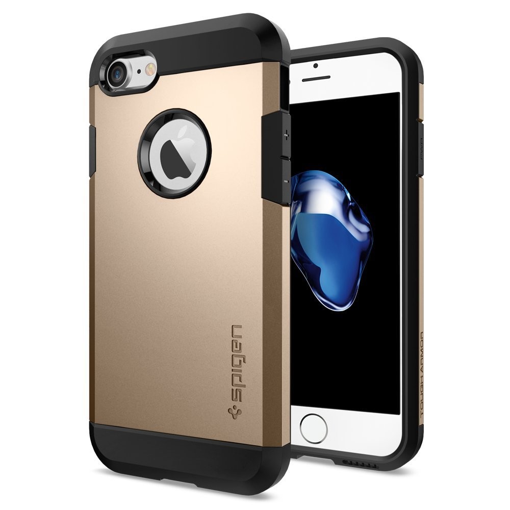 Ovitek Spigen "Tough Armor" za iPhone 7 - champagne gold