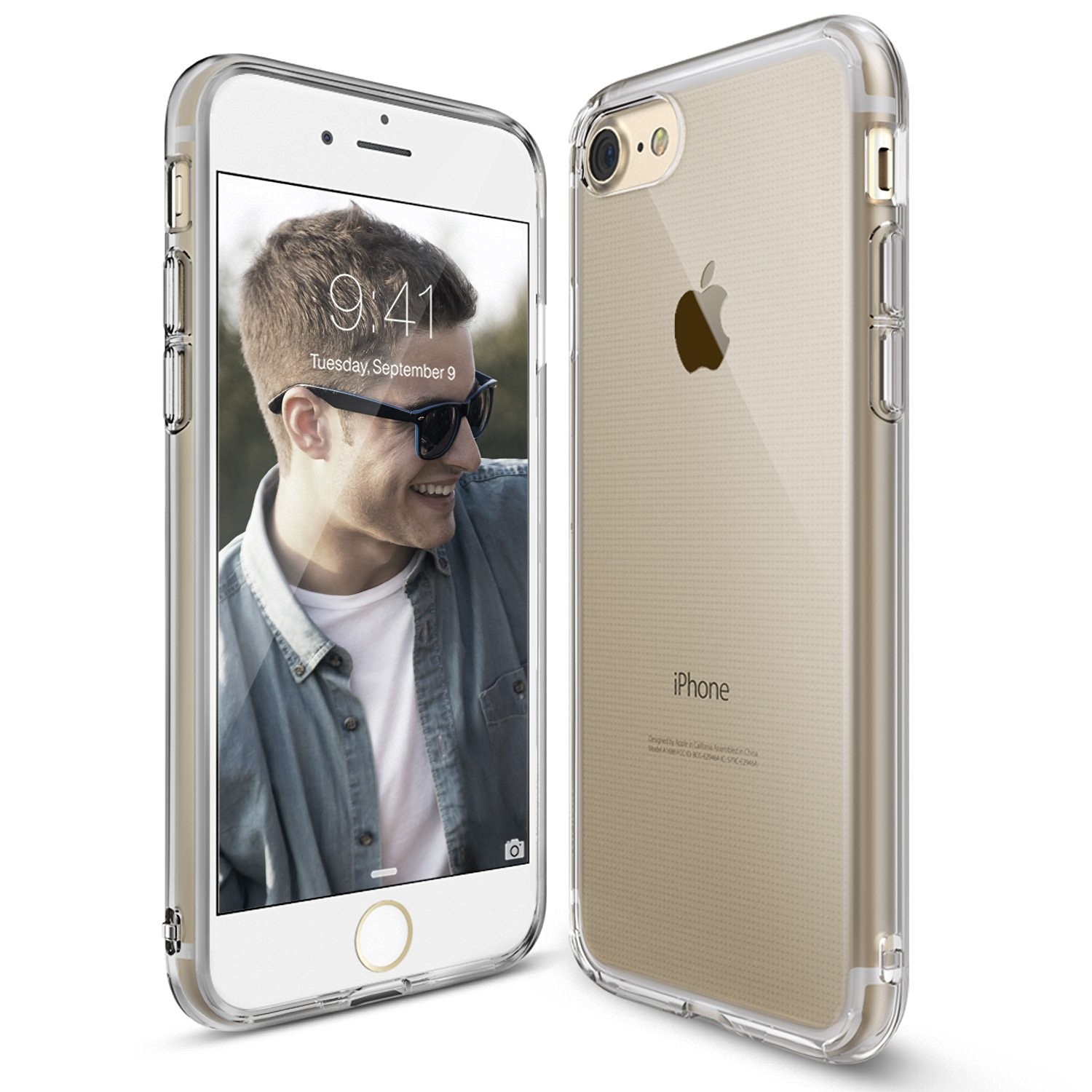 Ovitek Ringke "Air" za iPhone 8 / iPhone 7 - smoke black