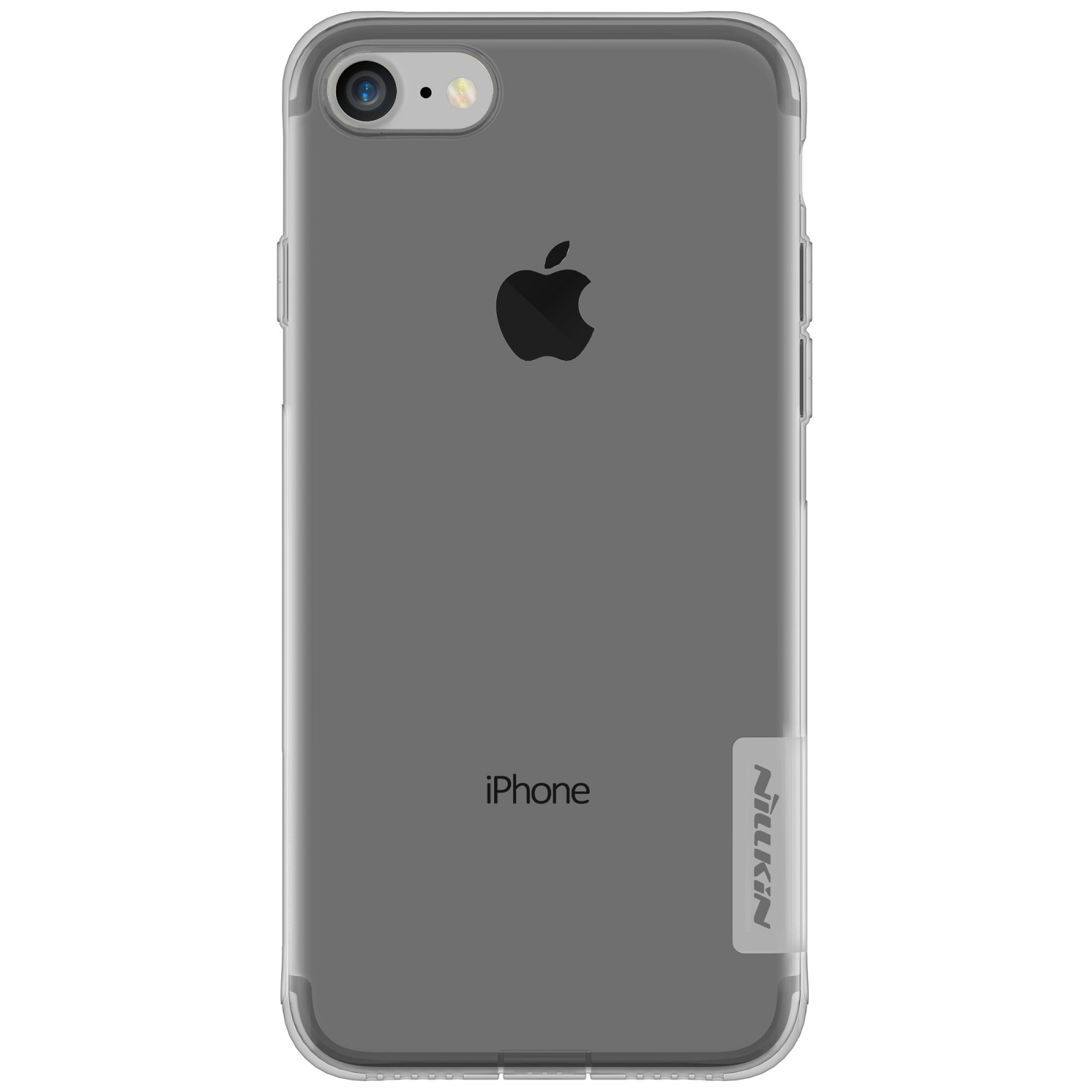 Premium tanek ovitek "Nature" za iPhone 8 / iPhone 7 - siv