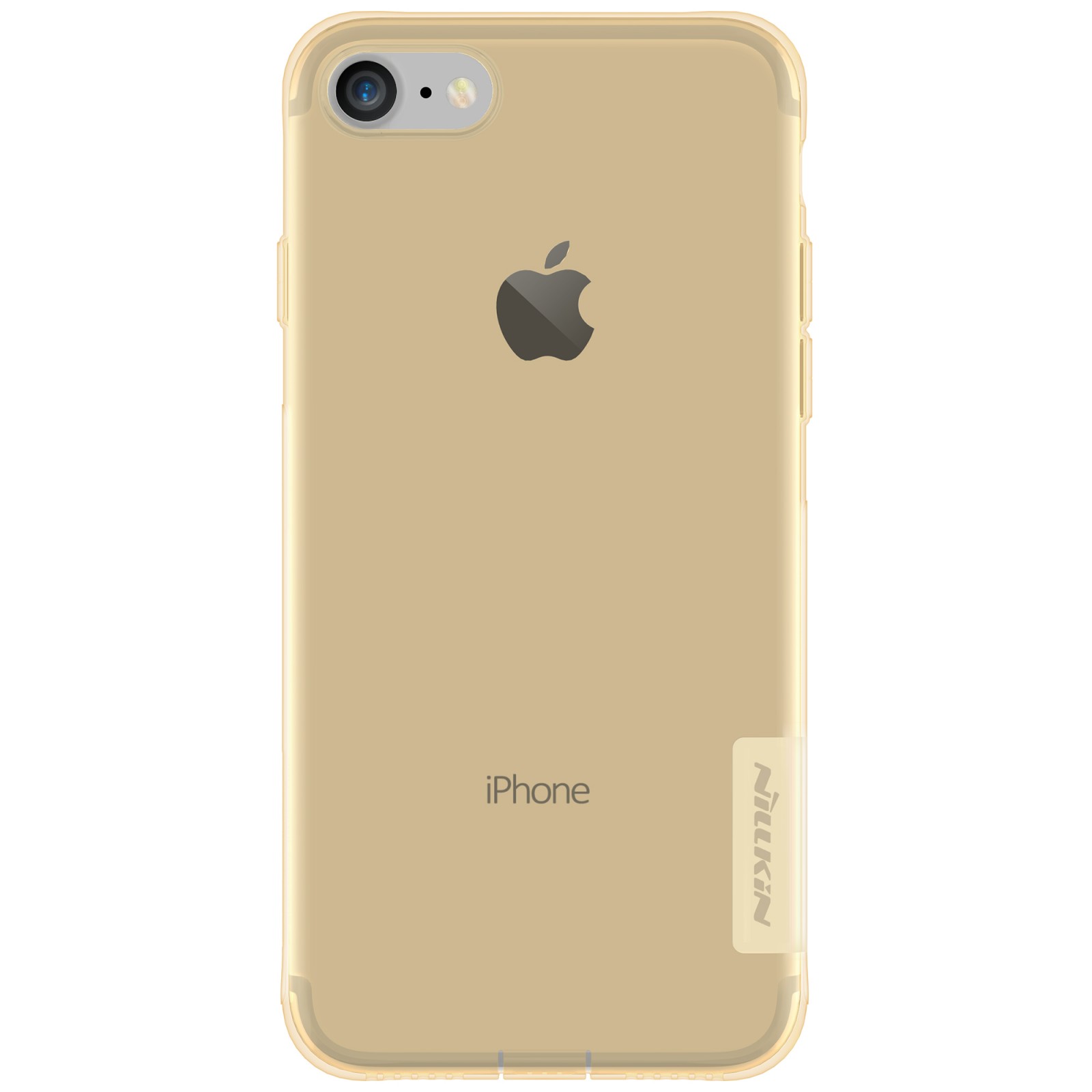 Premium tanek ovitek "Nature" za iPhone 8 / iPhone 7 - zlate barve