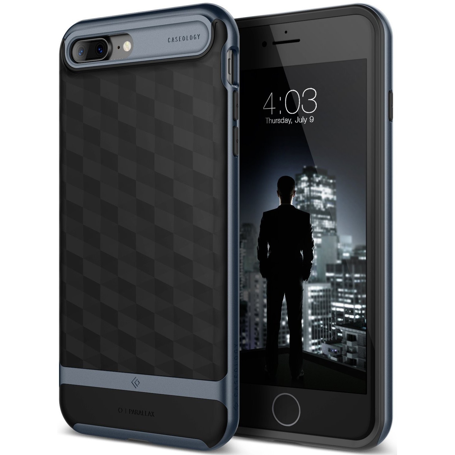 Ovitek Caseology Parallax Series za iPhone 7 Plus - black