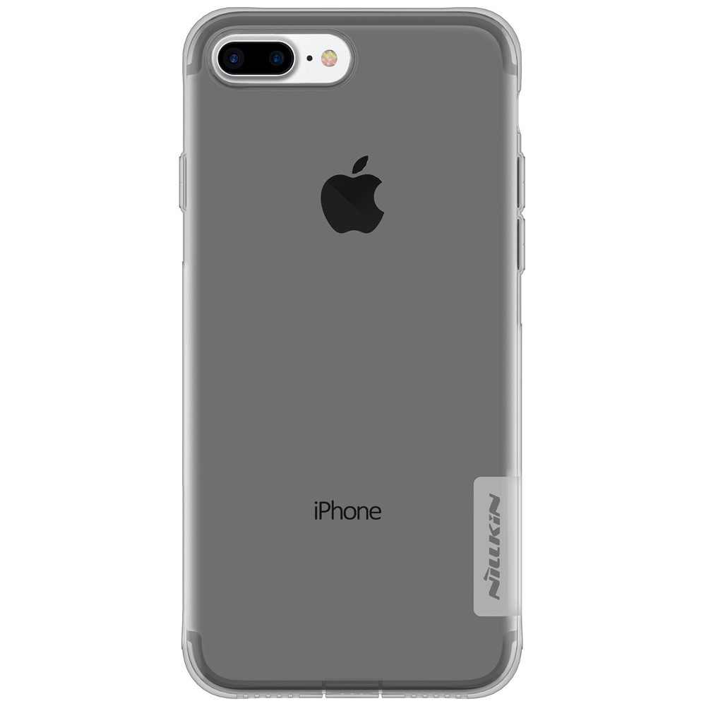 Premium tanek ovitek "Nature" za iPhone 8 Plus / iPhone 7 Plus - siv