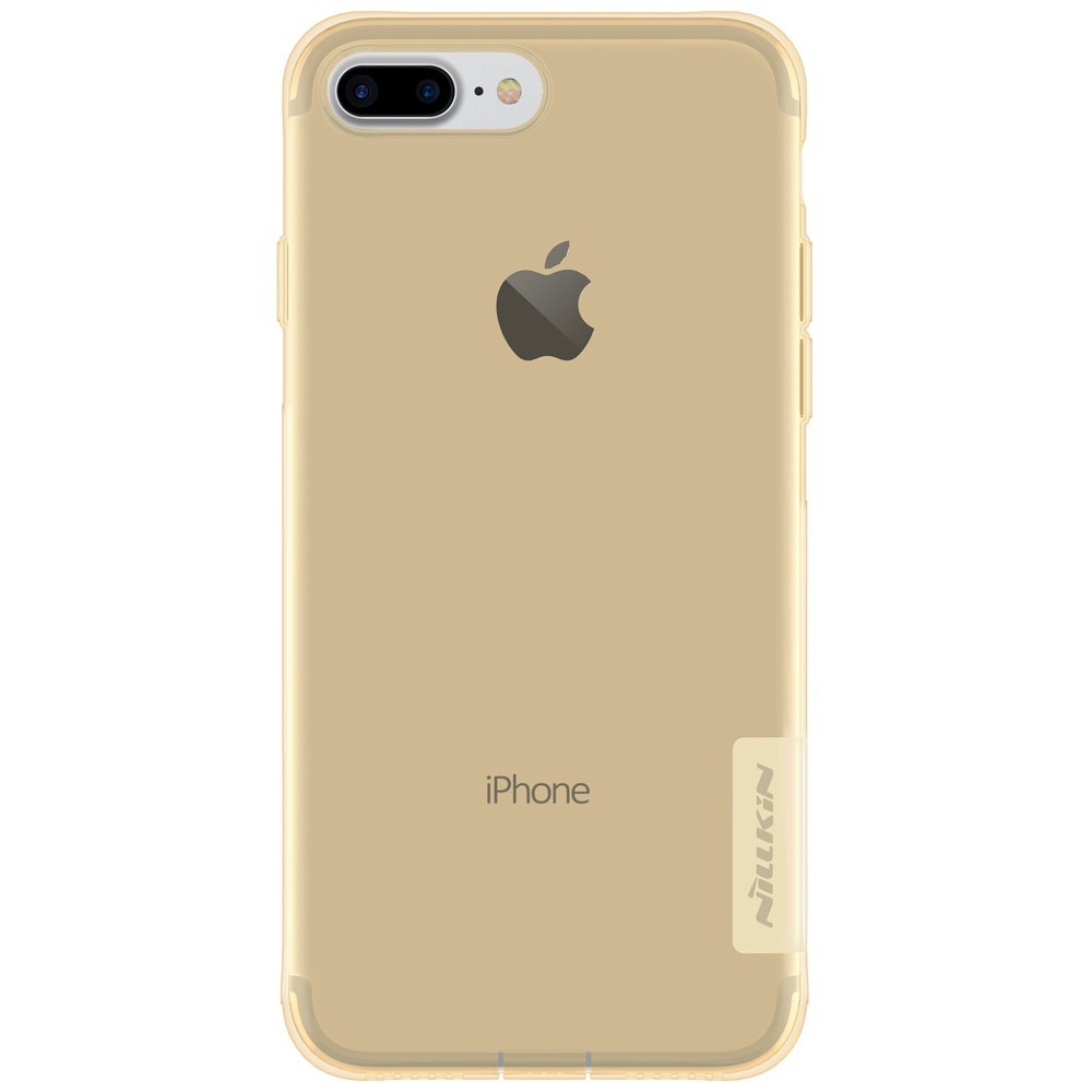 Premium tanek ovitek "Nature" za iPhone 8 Plus / iPhone 7 Plus - zlate barve
