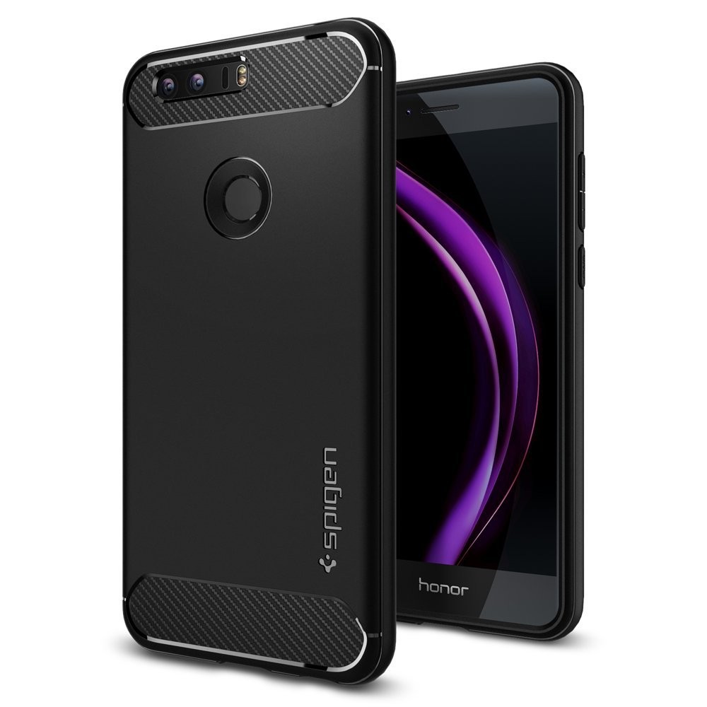 Ovitek Spigen "Rugged Armor" za Huawei Honor 8 - black