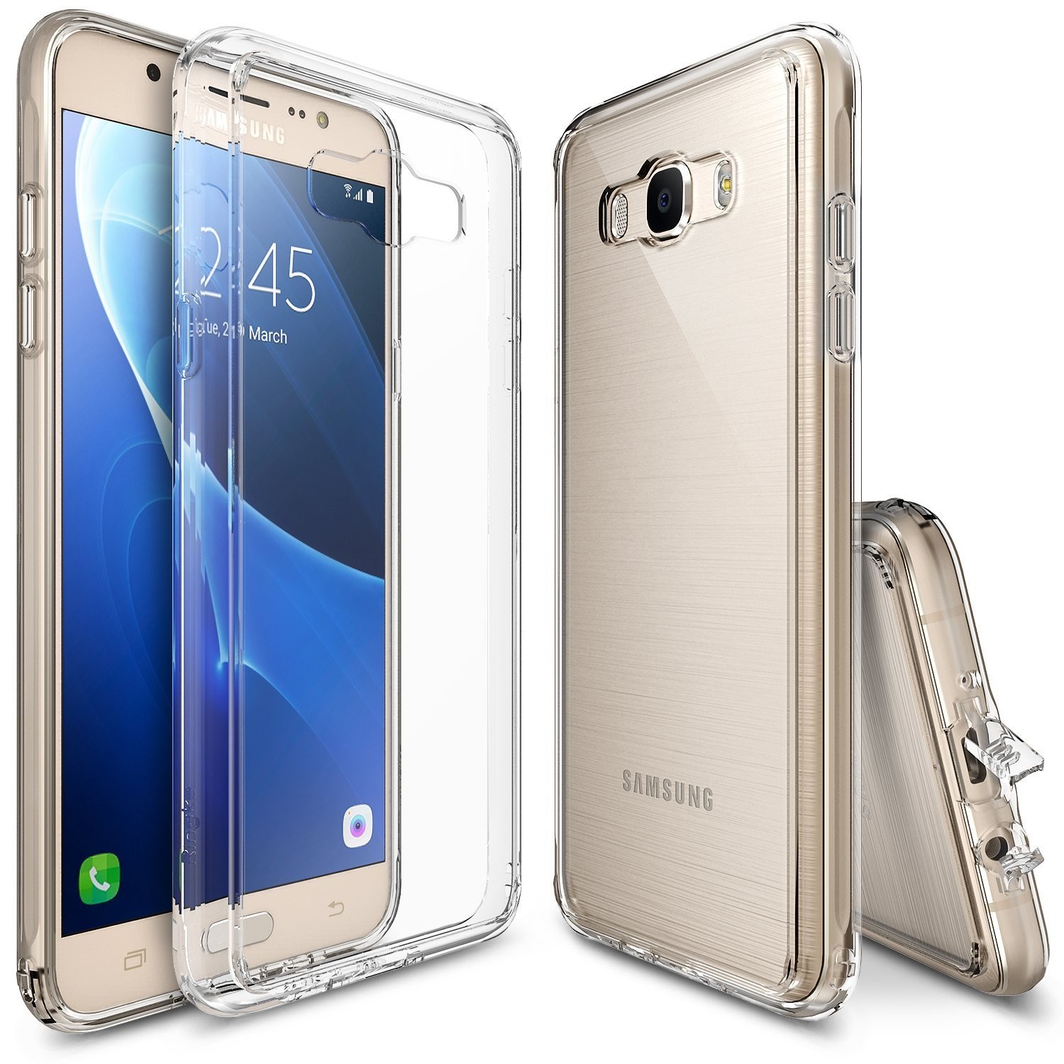 Ovitek Ringke "Fusion" za Samsung Galaxy J7 (2016) - crystal clear