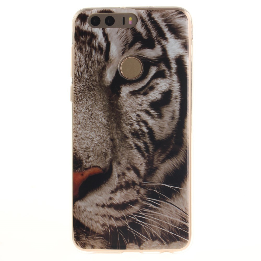 TPU gel ovitek "Tiger" za Huawei Honor 8
