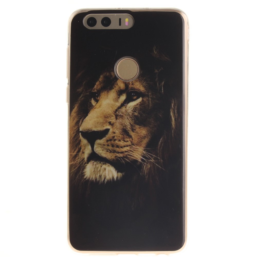 TPU gel ovitek "Lion" za Huawei Honor 8