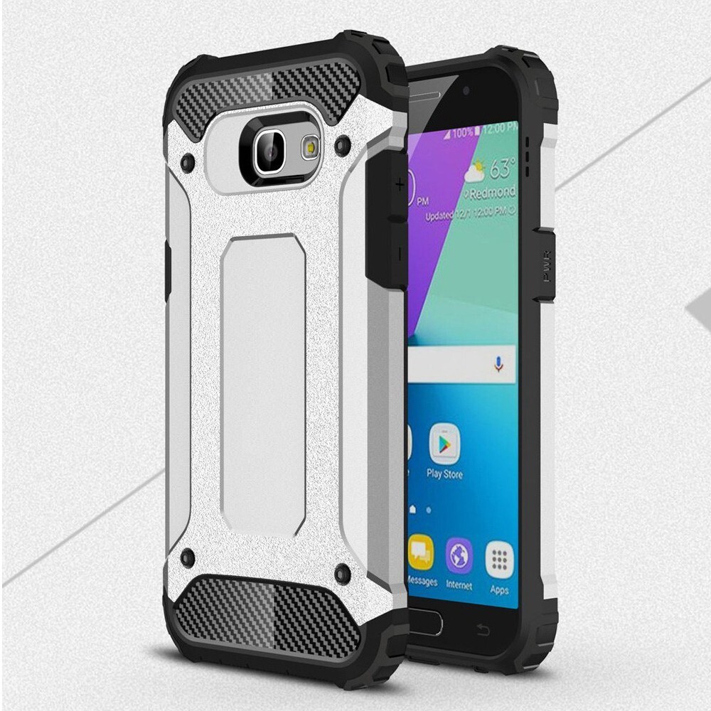 Robusten ovitek "Rock" za Samsung Galaxy A5 2017 - srebrn