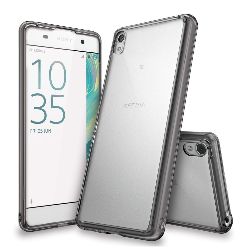Ovitek Ringke "Fusion" za Sony Xperia XA - smoke black