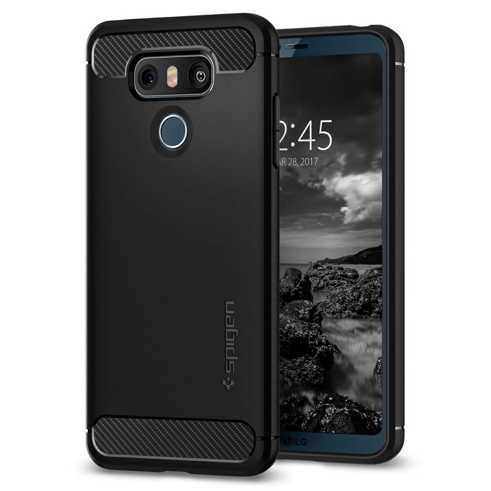 Ovitek Spigen "Rugged Armor" za LG G6 - black