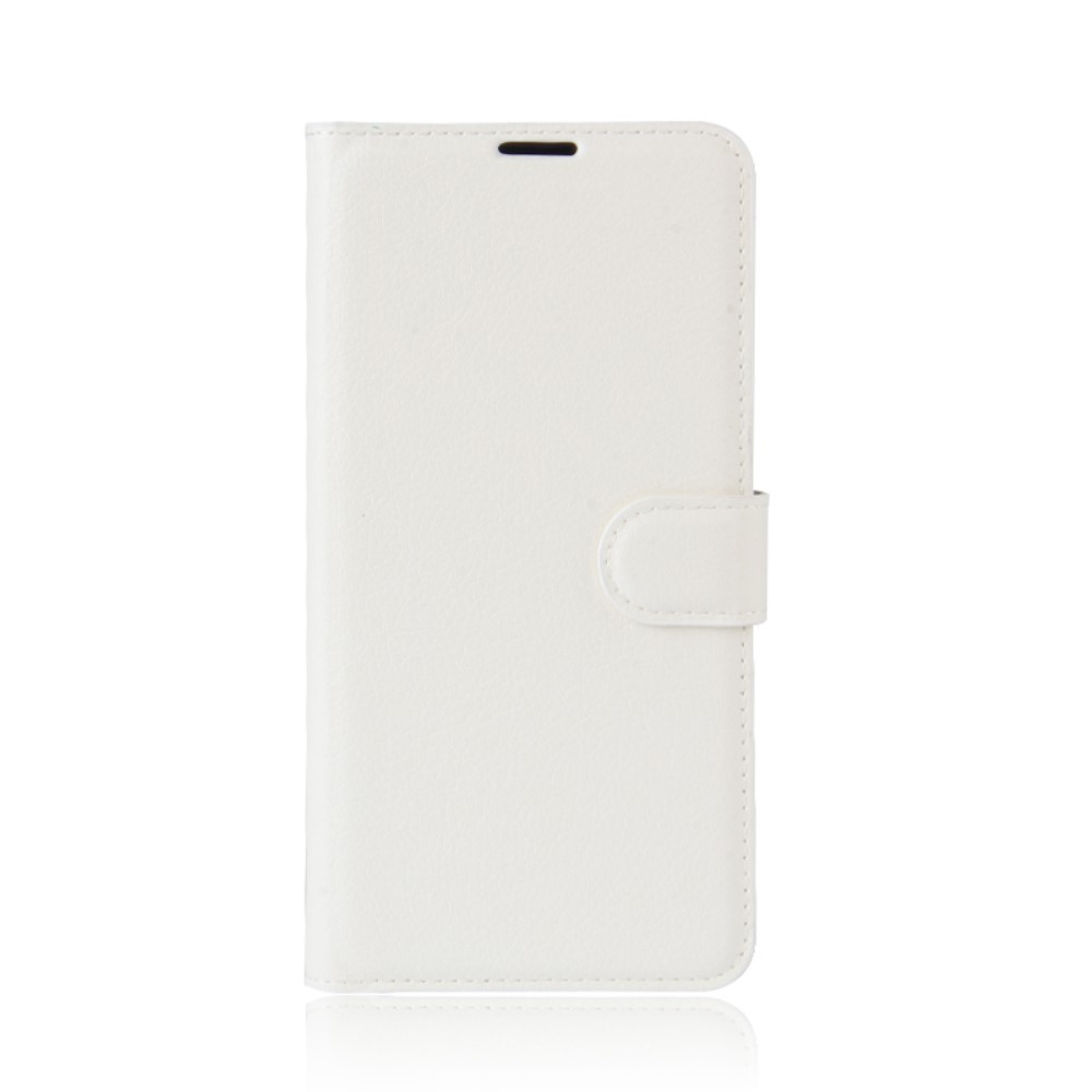 Eleganten etui "Litchi" za Huawei P10 Plus iz umetnega usnja - bel