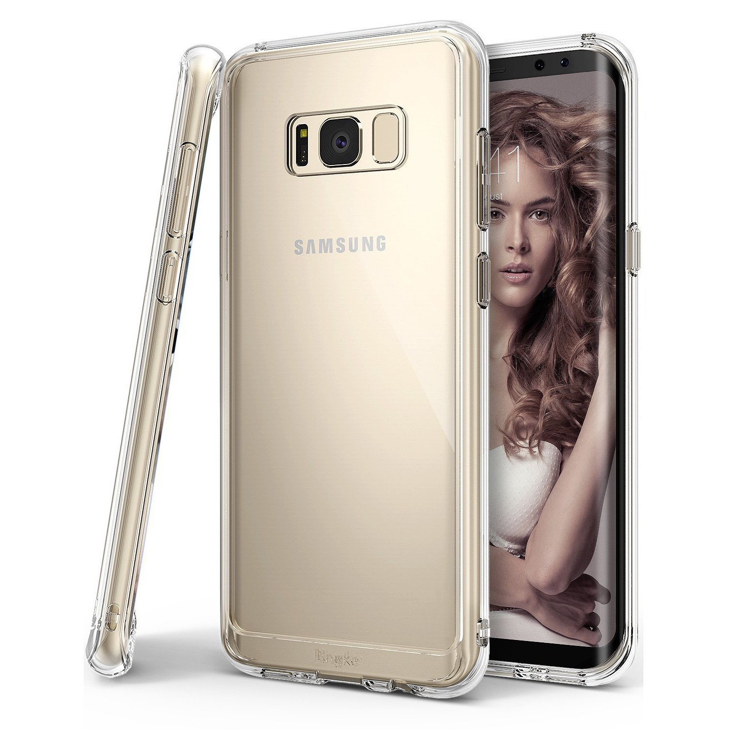 Ovitek Ringke "Fusion" za Samsung Galaxy S8 - crystal view
